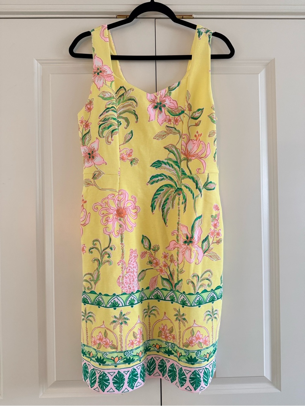 BNWT Lilly Pulitzer - Size M - Tropical Oasis Knit Dress in Finch Yellow